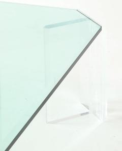  Les Prismatiques Les Prismatique Lucite Glass Coffee Table - 4547048