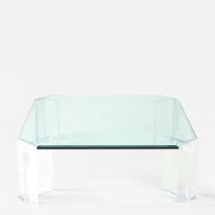  Les Prismatiques Les Prismatique Lucite Glass Coffee Table - 4547290