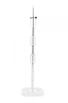  Les Prismatiques Les Prismatiques French Mid Century Lucite Gem Cut Floor Lamp - 4273821
