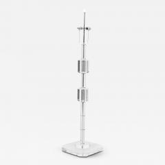  Les Prismatiques Les Prismatiques French Mid Century Lucite Gem Cut Floor Lamp - 4289839