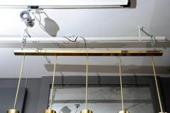  Leucos Brass and Glass Pendant by Leucos - 720611