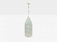  Leucos Leucos Italian Modern Pendant Light Handblown Glass Metal Italy 1960s - 4579646