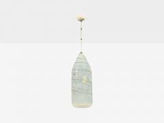  Leucos Leucos Italian Modern Pendant Light Handblown Glass Metal Italy 1960s - 4579647