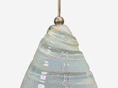  Leucos Leucos Italian Modern Pendant Light Handblown Glass Metal Italy 1960s - 4579649