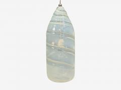  Leucos Leucos Italian Modern Pendant Light Handblown Glass Metal Italy 1960s - 4579650