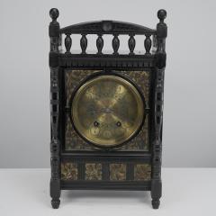  Lewis Foreman Day Lewis F Day Howell James Sons Aesthetic Movement Ebonised Polychrome Clock - 4188267