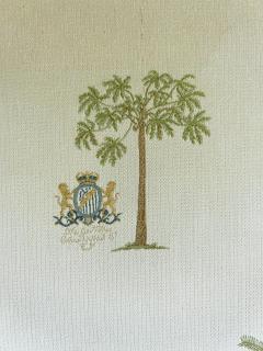  Lexington Home Brands Lexington Chinese Chippendale Rattan Side Chairs Painted Set of 4 - 4416516