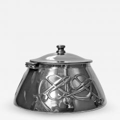  Liberty Co Archibald Knox for Liberty Co Pewter Inkwell C 1903  - 1061644