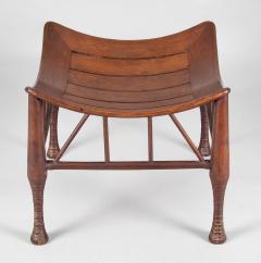  Liberty Co Egyptian Revival Oak Thebes Stool - 1910171