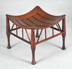  Liberty Co Egyptian Revival Oak Thebes Stool - 1910172
