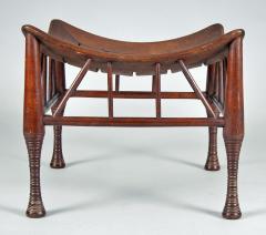  Liberty Co Egyptian Revival Oak Thebes Stool - 1910173