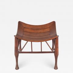  Liberty Co Egyptian Revival Oak Thebes Stool - 1912136