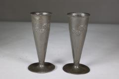  Liberty Co Liberty Co A Pair of Tudric Pewter Vases - 4188313
