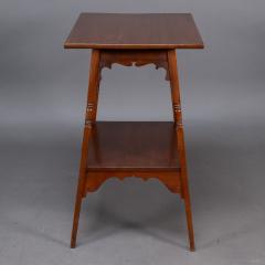  Liberty Co Liberty Co A Rare Moorish Anglo Japanese Walnut Side Table - 4185451