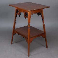  Liberty Co Liberty Co A Rare Moorish Anglo Japanese Walnut Side Table - 4185454