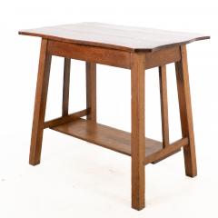 Liberty Co Liberty Co A Robust Arts Crafts Oblong Oak Side Table - 4185458