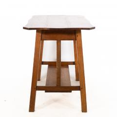  Liberty Co Liberty Co A Robust Arts Crafts Oblong Oak Side Table - 4185461