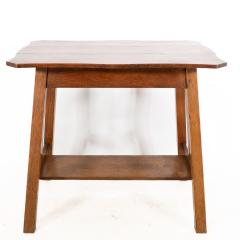  Liberty Co Liberty Co A Robust Arts Crafts Oblong Oak Side Table - 4185462