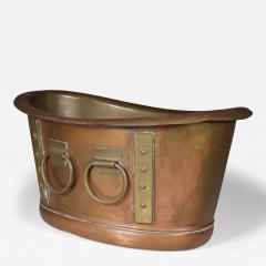  Liberty Co Liberty Co An Arts Crafts Champagne Boat Shaped Champagne Bucket - 4205686