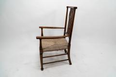  Liberty Co Liberty Co An Arts Crafts Rush Seat Armchair - 4185544