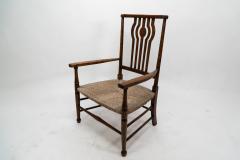  Liberty Co Liberty Co An Arts Crafts Rush Seat Armchair - 4185545