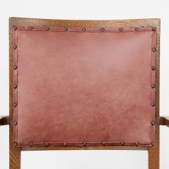  Liberty Co Liberty Co An Arts Crafts Rush Seat Armchair with a Shaped Back - 4185556
