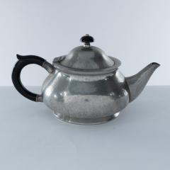  Liberty Co Liberty Co An Arts Crafts Six Piece Pewter Tudric Tea Set - 4188370