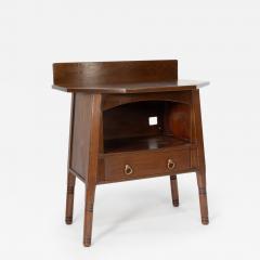  Liberty Co Liberty Co An Arts Crafts Walnut Side Cabinet in the Style of Morris Co - 4234479