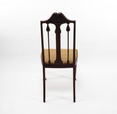  Liberty Co Liberty Co Arts Crafts Mahogany Side Chair with Floral Inlay - 4185613