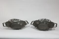  Liberty Co Liberty Co Made by William Haseler A Pair of Arts Crafts Pewter Trays - 4188290