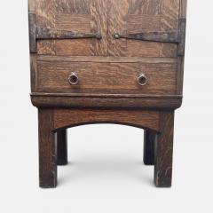  Liberty Co Liberty Co Oak Arts and Crafts Cabinet Signed - 3923162