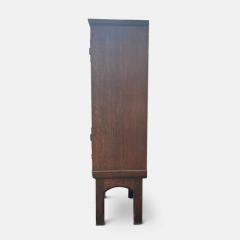  Liberty Co Liberty Co Oak Arts and Crafts Cabinet Signed - 3923167