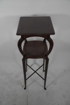  Liberty Co Liberty Co attr A Tall Arts Crafts Walnut torchere with an Art Nouveau style - 4188707