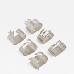  Liberty Co Set of Six Silver Sea Creature Napkin Rings for Liberty Co  - 4776660