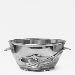  Liberty Company Archibald Knox for Liberty Co large Pewter Fruit Bowl C 1905 - 3487837