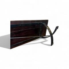  Liceu de Artes e Of cios Brazilian Modern Bench in Rosewood Iron Liceu De Artes e Oficios 1960s - 4416793