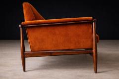  Liceu de Artes e Of cios Canoa Sofa in Brazilian Rosewood Mohair Liceu de Artes e Of cios Brazil - 4557772
