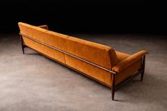  Liceu de Artes e Of cios Canoa Sofa in Brazilian Rosewood Mohair Liceu de Artes e Of cios Brazil - 4557775
