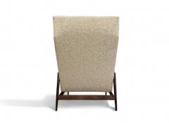  Liceu de Artes e Of cios Chaise Lounge in Beige Boucle Rosewood Att Liceu de Artes 1960s Lot 203A - 4223014