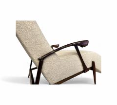  Liceu de Artes e Of cios Chaise Lounge in Beige Boucle Rosewood Att Liceu de Artes 1960s Lot 203A - 4354152
