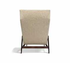  Liceu de Artes e Of cios Chaise Lounge in Beige Boucle Rosewood Att Liceu de Artes 1960s Lot 203A - 4354153