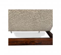  Liceu de Artes e Of cios Chaise Lounge in Beige Boucle Rosewood Att Liceu de Artes 1960s Lot 203A - 4354155