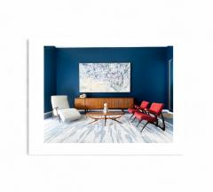  Liceu de Artes e Of cios Chaise Lounge in Beige Boucle Rosewood Att Liceu de Artes 1960s Lot 203A - 4354156