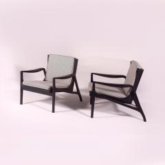  Liceu de Artes e Of cios Mid Century Modern Pair of Armchairs by Brazilian Designer Brazil 1960s - 3955000