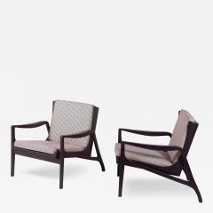  Liceu de Artes e Of cios Mid Century Modern Pair of Armchairs by Brazilian Designer Brazil 1960s - 3955496