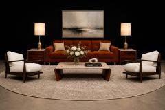  Liceu de Artes e Of cios Pair of Armchairs in Brazilian Rosewood Boucl by Liceu de Artes - 4594211