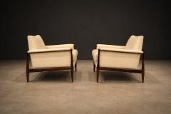  Liceu de Artes e Of cios Pair of Armchairs in Jacarand Rosewood and Leather Liceu de Artes e Oficios - 4586299