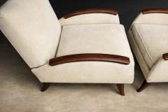  Liceu de Artes e Of cios Pair of Brazilian Rosewood Lounge Armchairs by Liceu de Artes e Of cios - 4531129