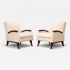  Liceu de Artes e Of cios Pair of Brazilian Rosewood Lounge Armchairs by Liceu de Artes e Of cios - 4538931