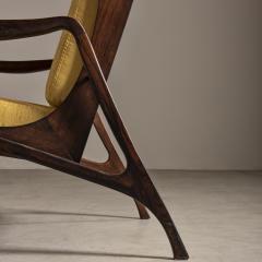  Liceu de Artes e Of cios Pair of Lounge Chairs in Solid Brazilian Hardwood Mid Century Modern Design - 3160118